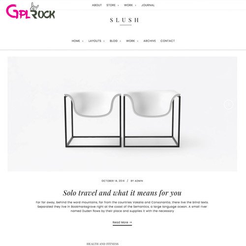 StudioPress Slush Pro Genesis WordPress Theme